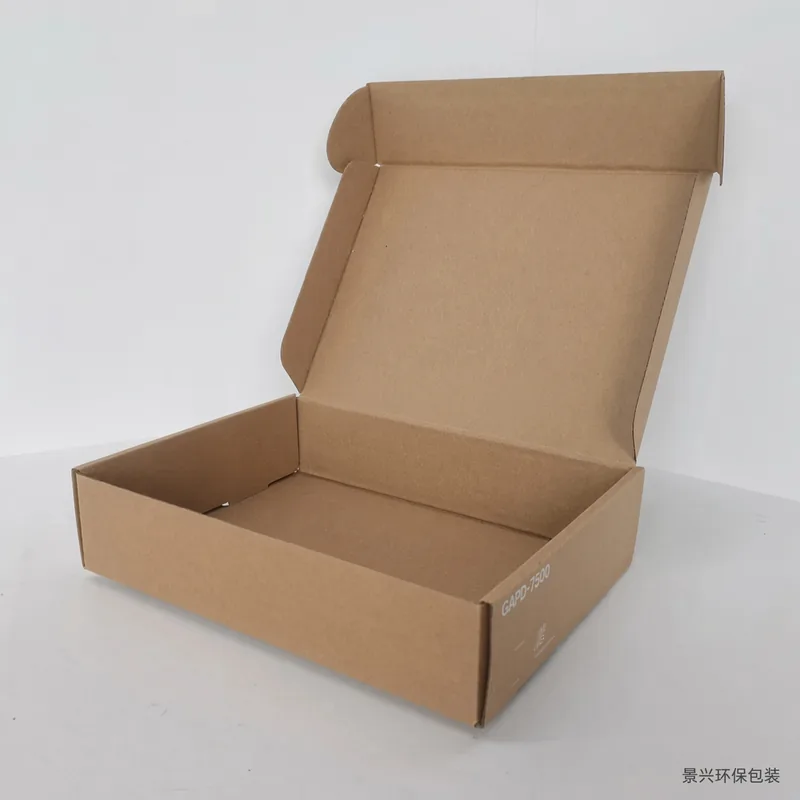 Kraft airplane box