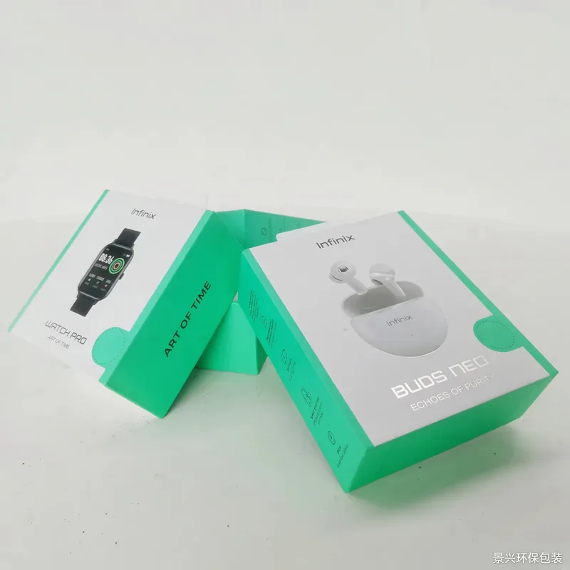 Series cartons for watch and earbuds