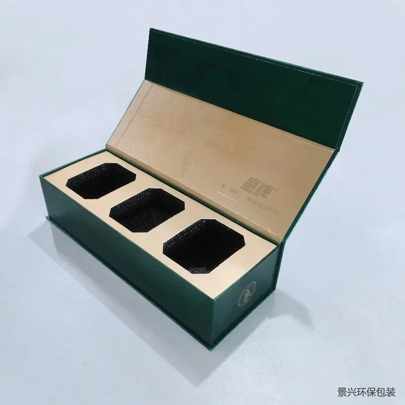 Handled ginseng gift box